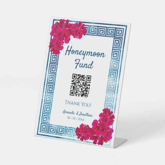 水色グレシアンエレガンス+ピンクのハネムーンが見つかった 台座サイン (正面)