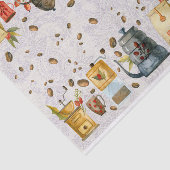 水色コーヒーグラインダーポットマグ豆レース 薄葉紙 (詳細)