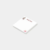 水色コーヒー時間名 ポストイット (アングル)