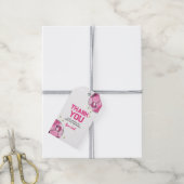 水色サッカーメッセージカード |サッカー ギフトタグ (より糸付き)