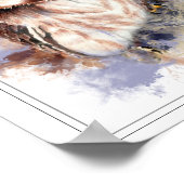 水色ショックを受けた見たノコハク ポスター (角)