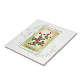 水色シードパケットWinterberry タイル (側面)