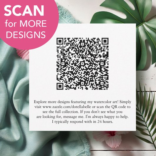 水色シーホース小さな動き発表カード エンクロージャーカード