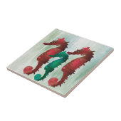 水色シーホース航海の タイル (側面)