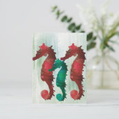 水色シーホース航海の ポストカード (スタンド正面)