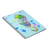 水色シーホース ノートブック (右側)