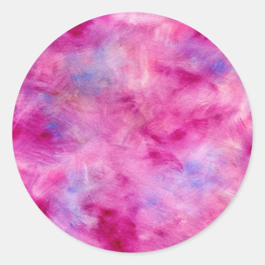 水色シール ラウンドシール (正面)