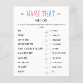 水色ジェンダーリビールネームそのベビーソングゲーム (裏面)