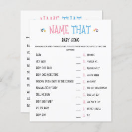 水色ジェンダーリビールネームそのベビーソングゲーム