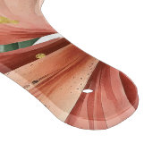 水色ジャングルオーキッドの花 カッティングボード (角)