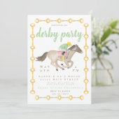 水色ジョッキーダービーパーティー競馬 招待状 (スタンド正面)