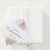 水色スプラッシュフェイク金ゴールドグリッター確認 フェイバータグ (インサイチュ)