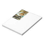 水色タイガー ノートパッド (回転)