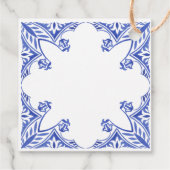 水色タイル（青と白） フェイバータグ (裏面)