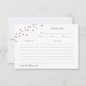 水色タンデムバイクレシピカード サンキューカード (正面)