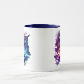 水色チェスピースボード マグカップ (中央)