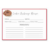 水色チョコレートチップクッキー交換レシピ テーブルナンバー (正面)