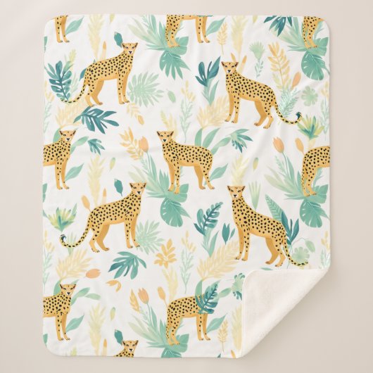 水色チーズ シェルパブランケット (正面)