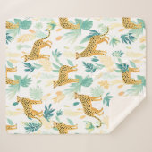 水色チーズ シェルパブランケット (正面(横))