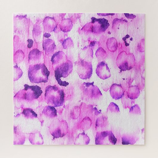 水色チーズ：軽いアニマルプリント。 ジグソーパズル (縦)