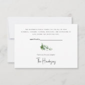 水色ツタ死別ありがとう サンキューカード (裏面)