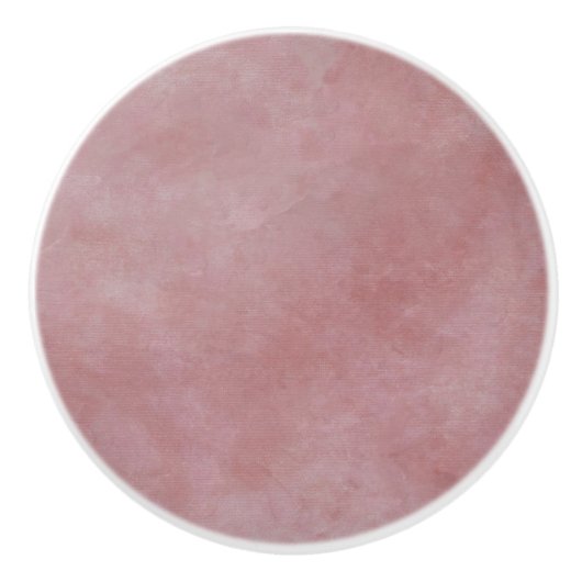 水色テクスユニークチャルルピンクドロワー セラミックノブ (正面)