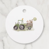 水色トラクターファーム1st誕生日 フェイバータグ (裏面)