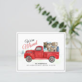 水色トラックの新しい住所の発表 (スタンド正面)