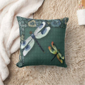 水色トンボ及び三毛枕 クッション (ブランケット)