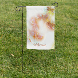 水色トンボ ガーデンフラッグ