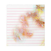 水色トンボ ノートパッド (正面)