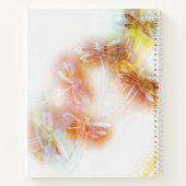 水色トンボ ノートブック (裏面)