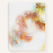 水色トンボ ノートブック (正面)