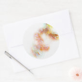 水色トンボ ラウンドシール (封筒)