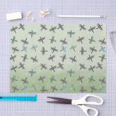 水色トンボ 薄葉紙 (クラフト)