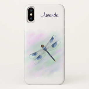 水色トンボiPhone Xケース iPhone X ケース