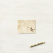 水色ドイツの羊飼い犬のペット動物 ポストイット (デスク上)