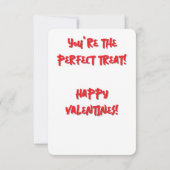 水色ドイツ語ショートヘアハートボックスノートカード サンキューカード (裏面)