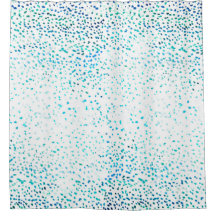 水色ドットグラデーションパターン