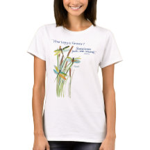 水色ドラゴンフライとルイス・キャロル引用文