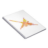 水色ナスカ・ハミングバード ノートブック (右側)