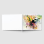 水色ハチドリ ゲストブック (全面)