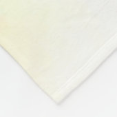 水色ハチドリ フリースブランケット (角)