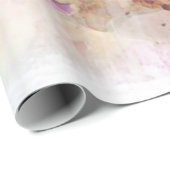 水色ハチドリ ラッピングペーパー (ロールコーナー)