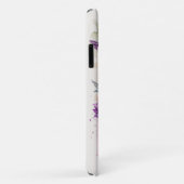 水色ハミングバエレガントードモノグラおもしろいム名 Case-Mate iPhoneケース (裏面/右)