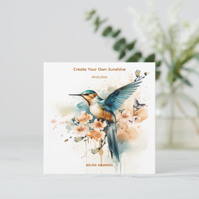 水色ハミングバエレガントードモノグラム (スタンド正面)