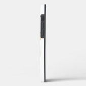 水色ハミングバエレガントードモノグラム Case-Mate iPhoneケース (裏面 / 左)