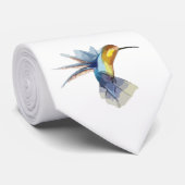 水色ハミングバードネクタイ ネクタイ (ロール)