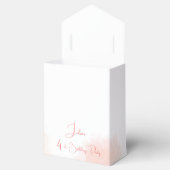 水色ハリネズミ子供の誕生日 フェイバーボックス (オープン)