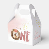 水色ハリネズミ第1誕生日 フェイバーボックス (裏面サイド)